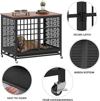 犬用クレート Amazon.co.jp: BOINN 壊れない犬用クレート 42インチ 高耐久 特大犬用